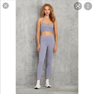 NWT Alo Yoga Airbrush 7/8 Blue Moon Leggings XS